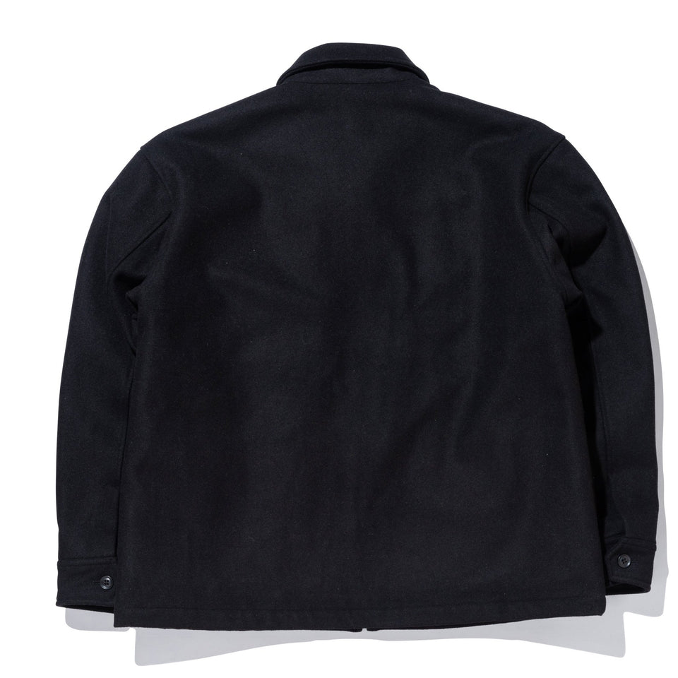 メルトン CPOジャケット BLACK LABEL FW23 ブラック - 13952718-S | NEW ERA ニューエラ公式オンラインストア