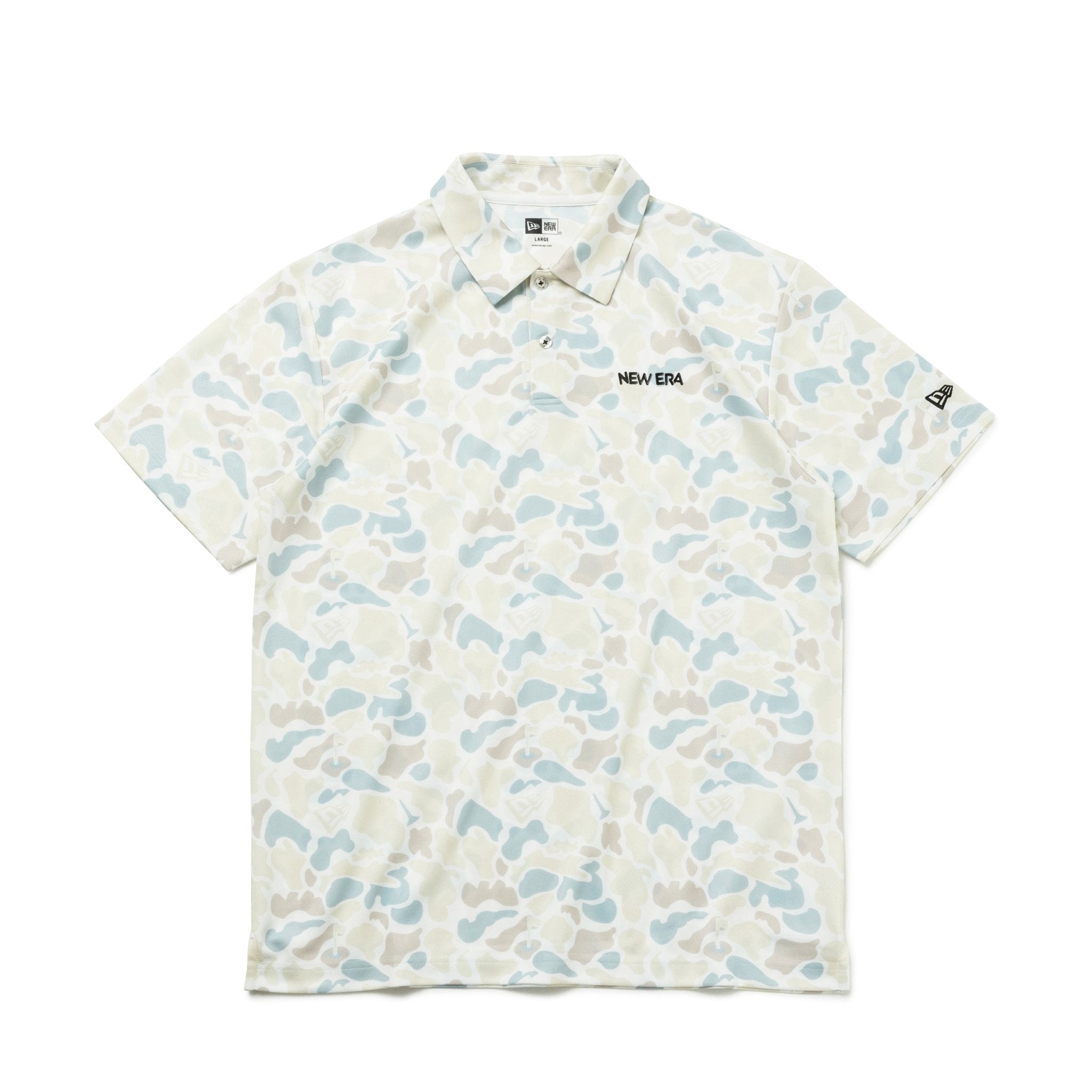 半袖 テック ポロシャツ Duck Hunter Camo -with Golf Ground