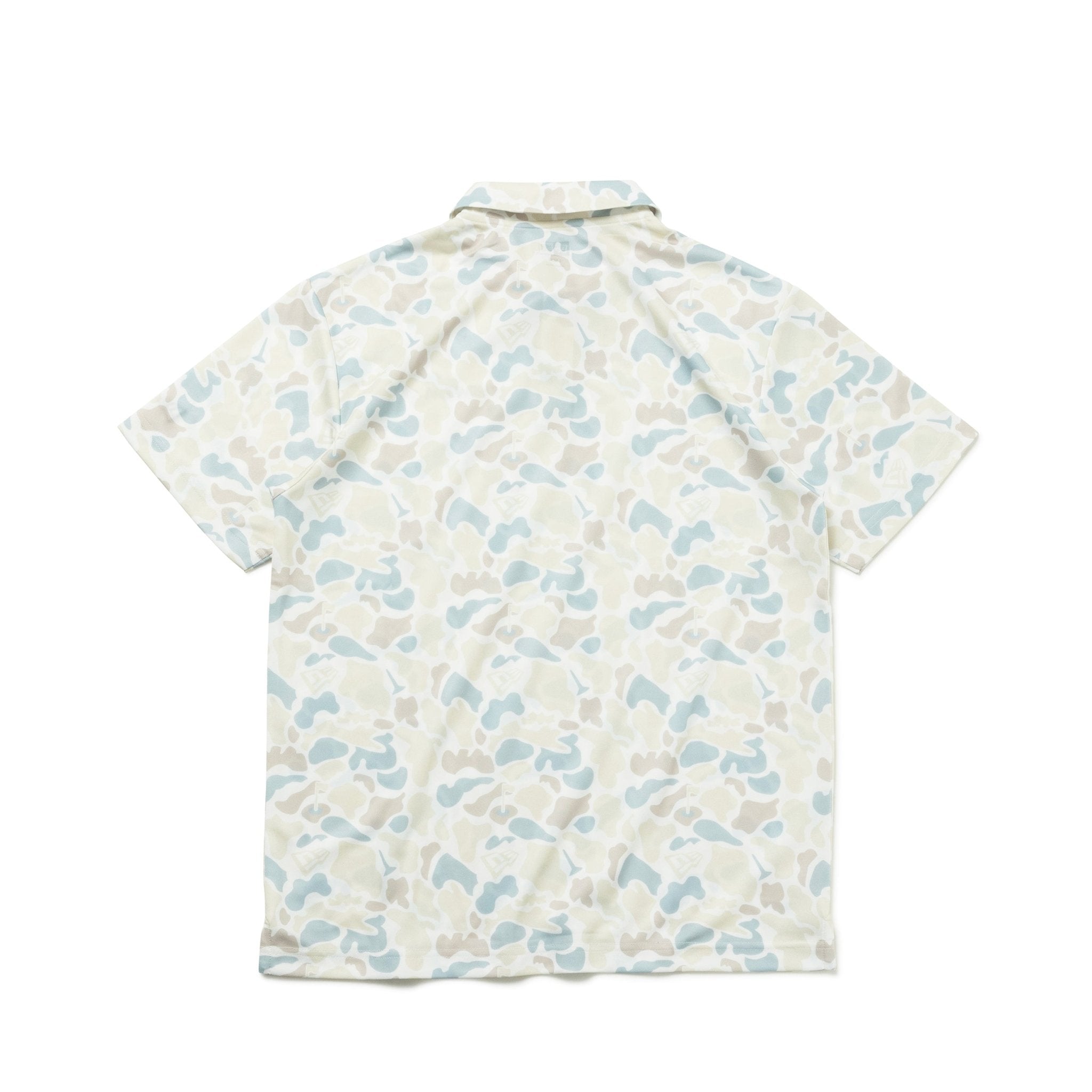 半袖 テック ポロシャツ Duck Hunter Camo -with Golf Ground- ホワイト | ゴルフ 2