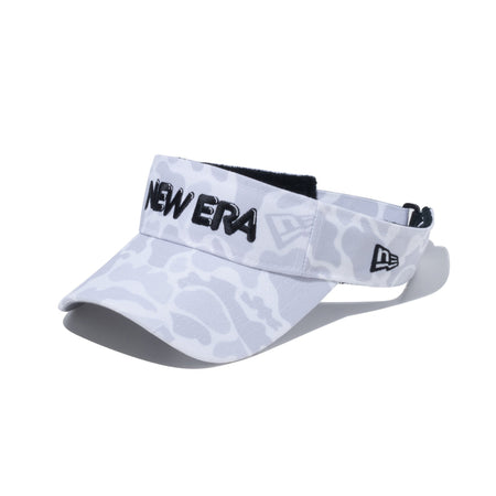 サンバイザー Duck Hunter Camo - with Golf Ground ホワイト | ゴルフ