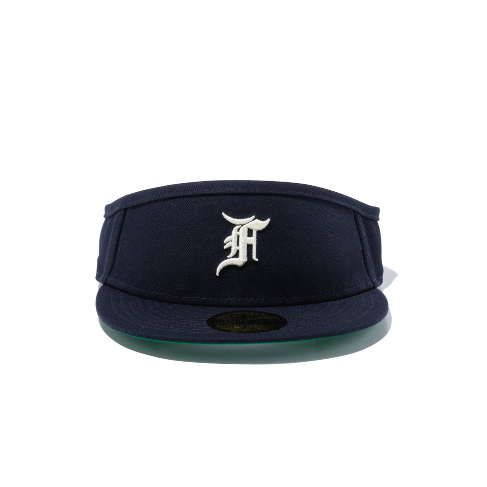 フィッテド サンバイザー FEAR OF GOD ESSENTIALS ネイビー - 13334155-700 | NEW ERA ニューエラ公式オンラインストア