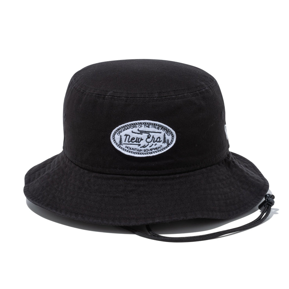 アドベンチャーライト Felt Patch Mountain Equipment Logo ウォッシャブルコットン ブラック 【ニューエラアウトドア】 - 13516210-SM | NEW ERA ニューエラ公式オンラインストア