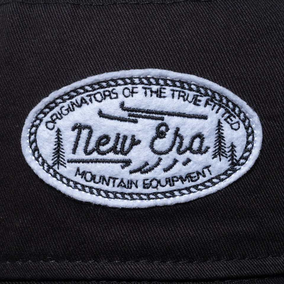 アドベンチャーライト Felt Patch Mountain Equipment Logo ウォッシャブルコットン ブラック 【ニューエラアウトドア】 - 13516210-SM | NEW ERA ニューエラ公式オンラインストア