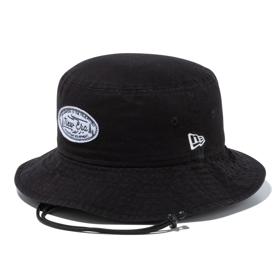 アドベンチャーライト Felt Patch Mountain Equipment Logo ウォッシャブルコットン ブラック 【ニューエラアウトドア】 - 13516210-SM | NEW ERA ニューエラ公式オンラインストア