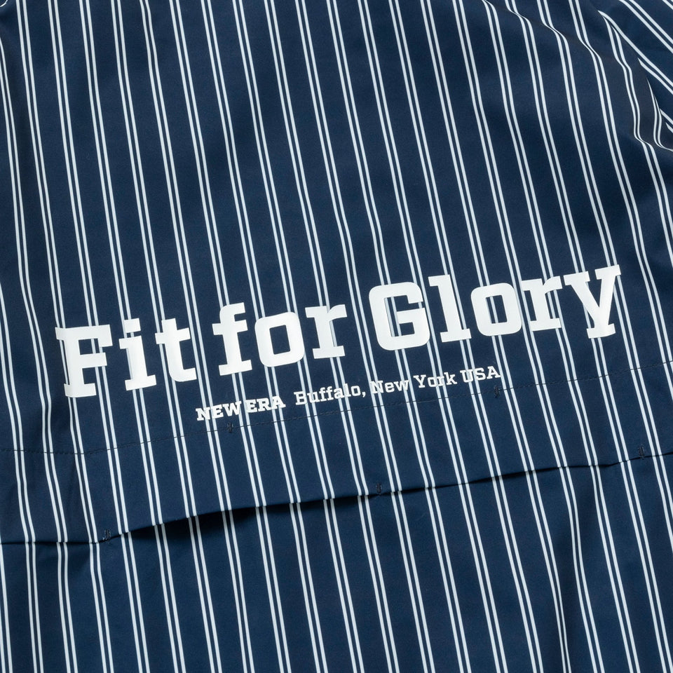 【ゴルフ】 ウインドジャケット Fit for Glory ネイビーストライプ - 14109011-S | NEW ERA ニューエラ公式オンラインストア