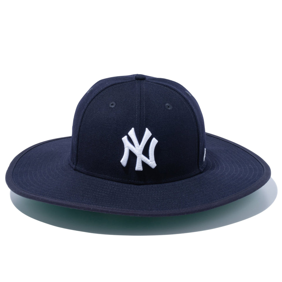 フィッテド ロングブリムハット Fitted Long Brim Hat ニューヨーク・ヤンキース ネイビー - 13750873-700 | NEW ERA ニューエラ公式オンラインストア