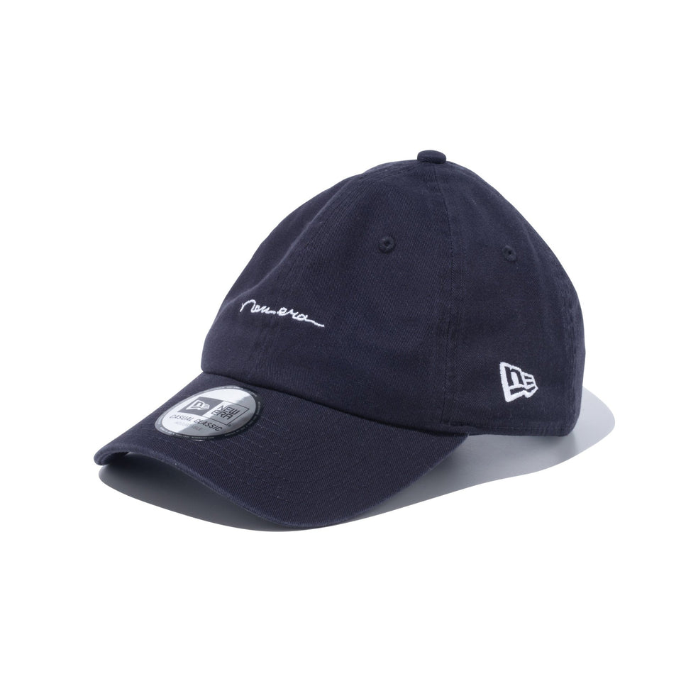 カジュアルクラシック Handwritten Logo スクリプトロゴ ネイビー - 13750903-OSFM | NEW ERA ニューエラ公式オンラインストア