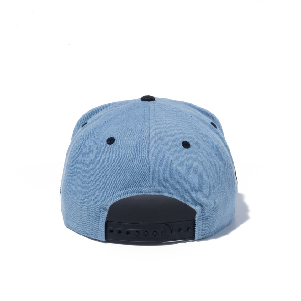 High Crown 9FIFTY LAS VEGAS RAIDERS ラスベガス・レイダース ウォッシュドデニム ブラックバイザー - 12543797-OSFM | NEW ERA ニューエラ公式オンラインストア