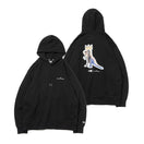 裏毛 オーバーサイズド スウェット プルオーバーフーディー JEAN MICHEL BASQUIAT ジャン=ミシェル・バスキア ブラック - 13772314-S | NEW ERA ニューエラ公式オンラインストア