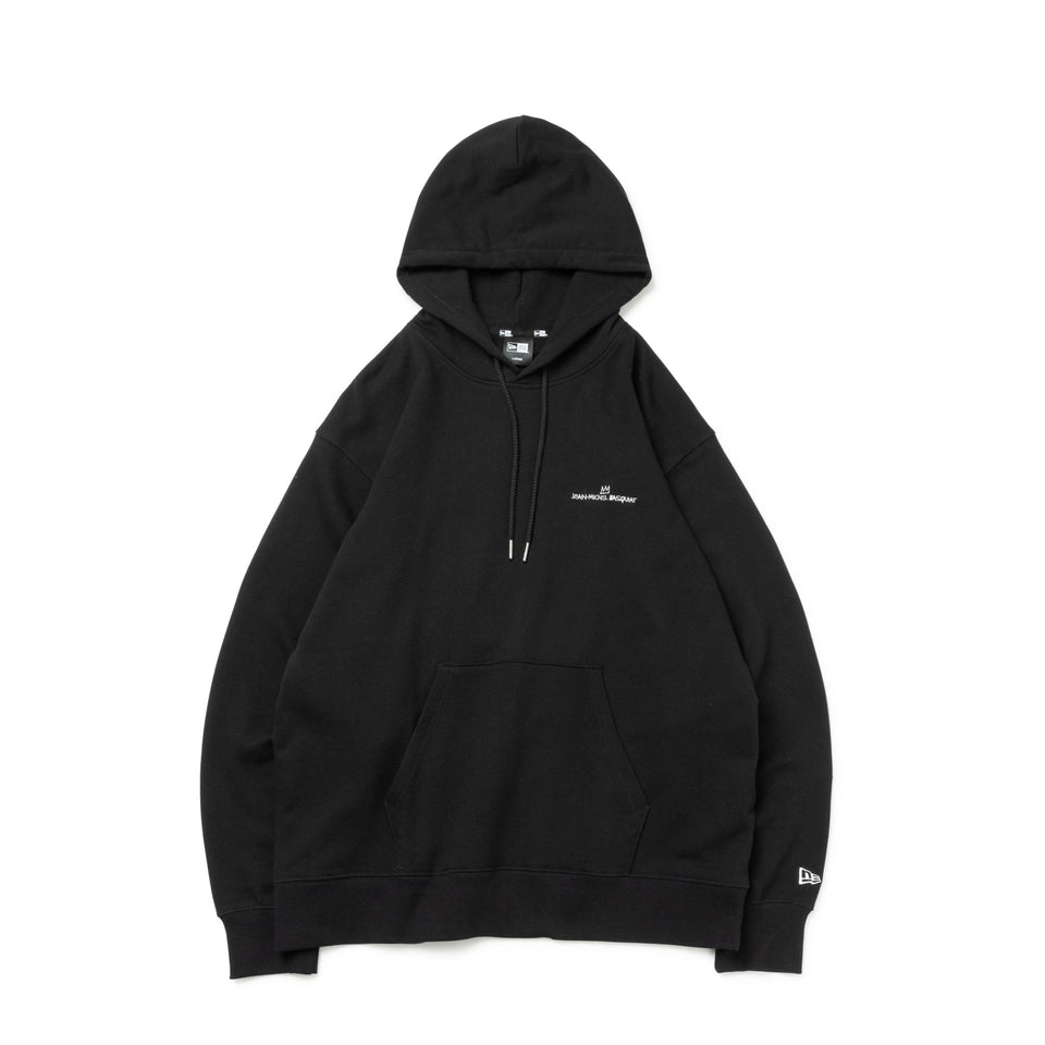 裏毛 オーバーサイズド スウェット プルオーバーフーディー JEAN MICHEL BASQUIAT ジャン=ミシェル・バスキア ブラック - 13772314-S | NEW ERA ニューエラ公式オンラインストア