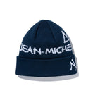 ベーシック カフニット JEAN MICHEL BASQUIAT ジャン=ミシェル・バスキア ニューヨーク・ヤンキース ネイビー - 13772597-OSFM | NEW ERA ニューエラ公式オンラインストア