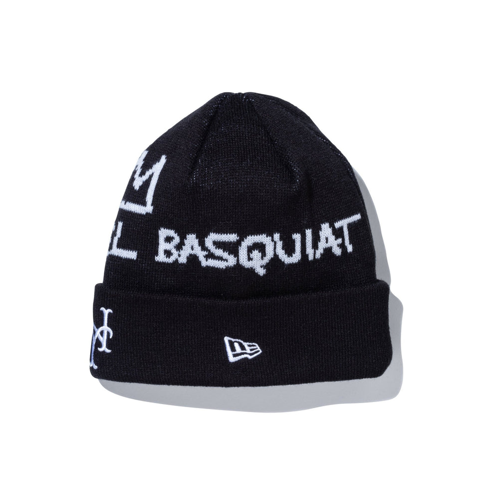 ベーシック カフニット JEAN MICHEL BASQUIAT ジャン=ミシェル・バスキア ニューヨーク・メッツ ブラック - 13772598-OSFM | NEW ERA ニューエラ公式オンラインストア