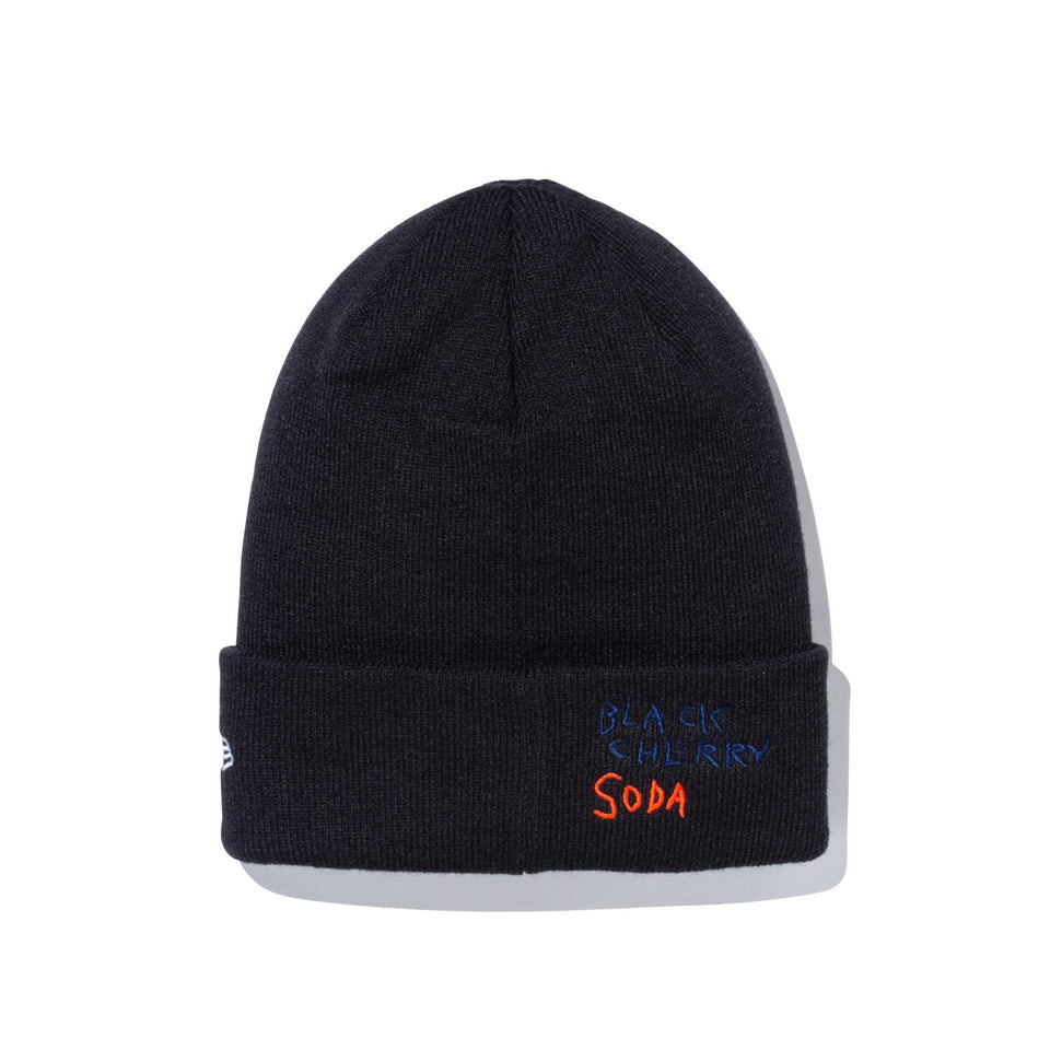 ベーシック カフニット JEAN MICHEL BASQUIAT ジャン=ミシェル・バスキア CHEESE POPCORN ブラック - 13772601-OSFM | NEW ERA ニューエラ公式オンラインストア