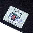 ベーシック カフニット JEAN MICHEL BASQUIAT ジャン=ミシェル・バスキア LOVE IS A LIE LOVER=LIAR ブラック - 13772599-OSFM | NEW ERA ニューエラ公式オンラインストア