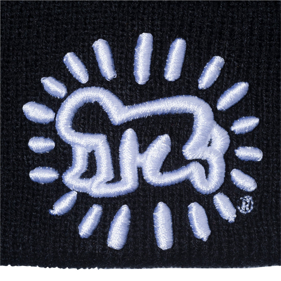 ベーシック カフニット ミッド Keith Haring キース・へリング ベイビー ブラック - 12551290-OSFM | NEW ERA ニューエラ公式オンラインストア