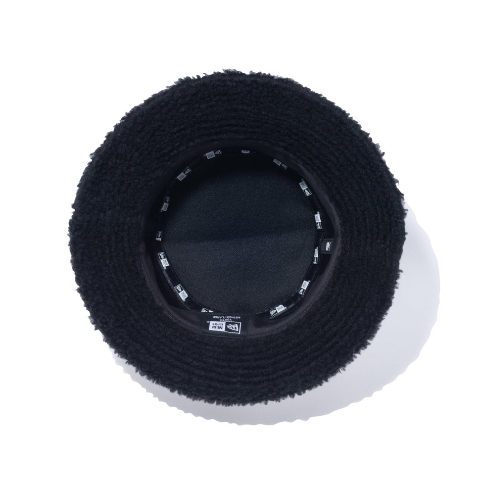 Kid's バケット01 Boa Fleece ボアフリース ブラック - 13762867-SM | NEW ERA ニューエラ公式オンラインストア