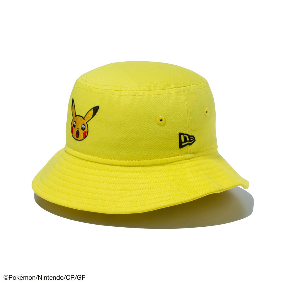 Kid's バケット01 Pokémon ポケモン ピカチュウ イエロー - 14124519-SM | NEW ERA ニューエラ公式オンラインストア