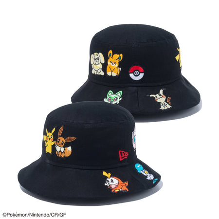 キッズ Kid's バケット01 Pokémon ポケモン ピカチュウ イーブイ