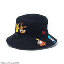 Kid's バケット01 Pokémon ポケモン ピカチュウ イーブイ オールオーバー ブラック - 14124520-SM | NEW ERA ニューエラ公式オンラインストア