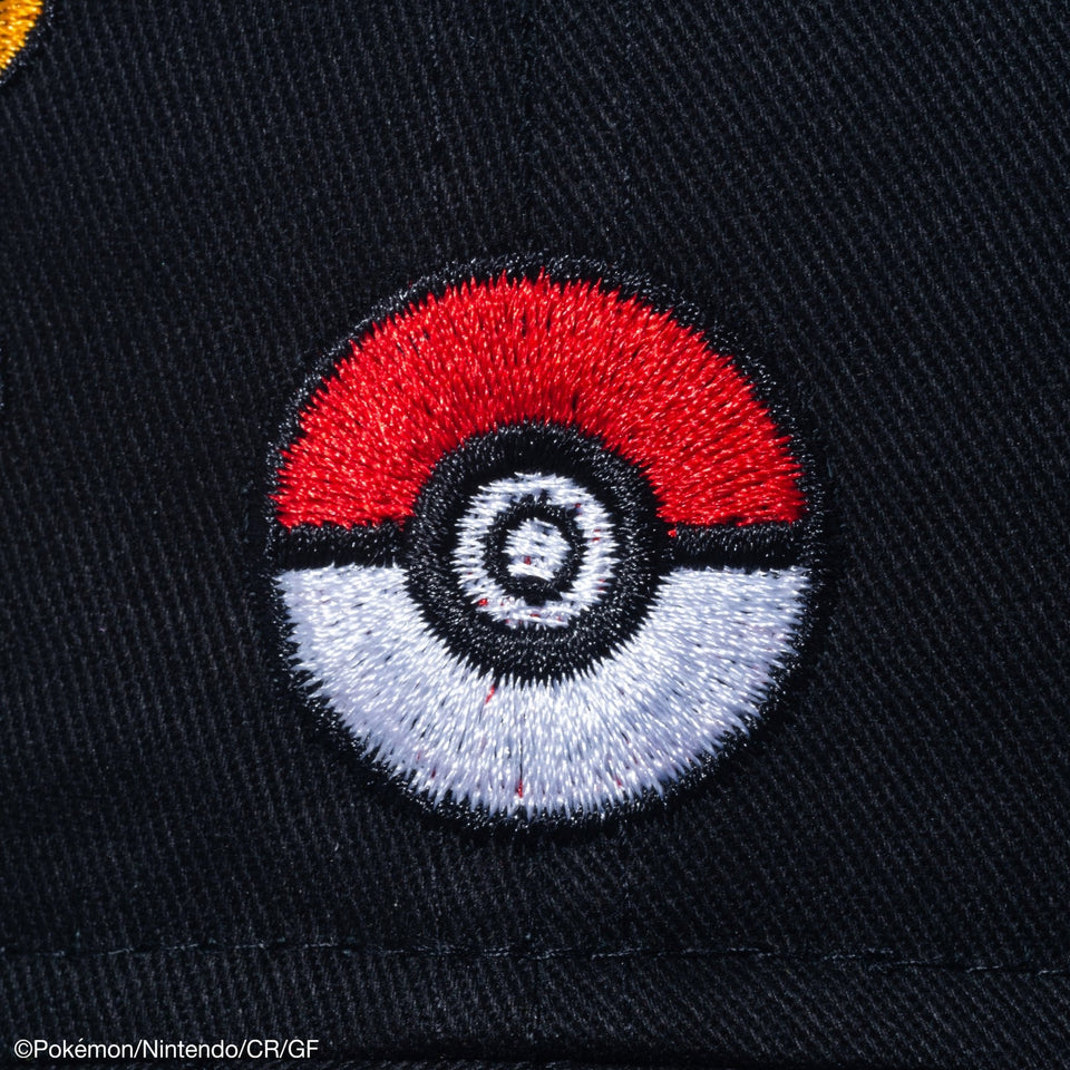 Kid's バケット01 Pokémon ポケモン ピカチュウ イーブイ オールオーバー ブラック - 14124520-SM | NEW ERA ニューエラ公式オンラインストア