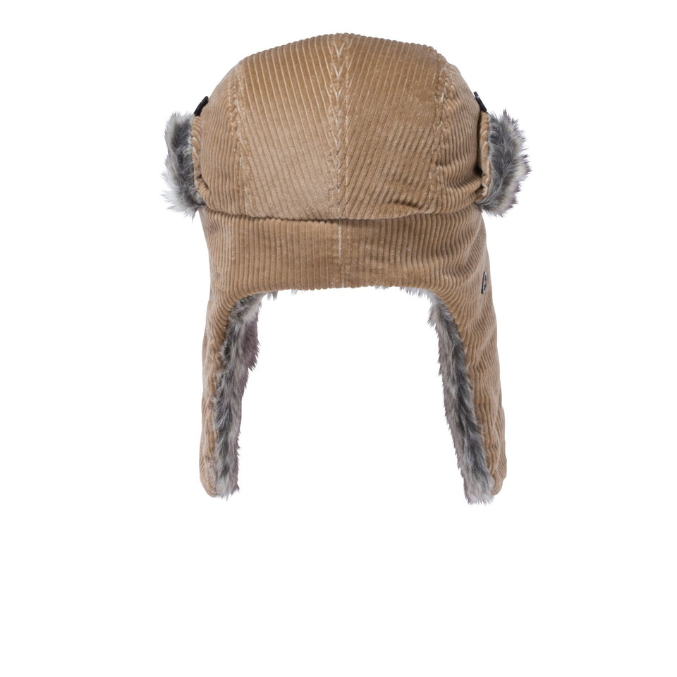 Kid's トラッパー ベージュコーデュロイ × スノーホワイト - 12541238-SM | NEW ERA ニューエラ公式オンラインストア