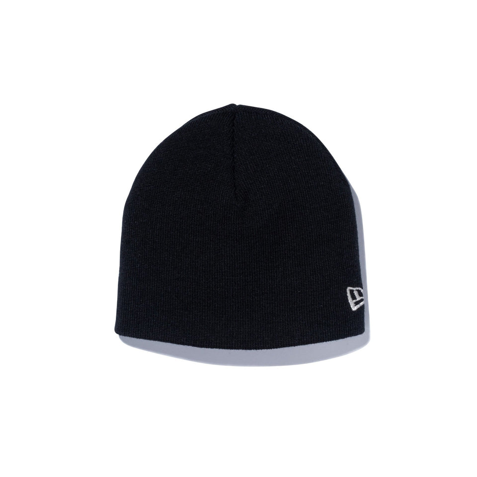 Kid's ベーシック ビーニー ブラック × メタリックシルバー - 12541253-OSFM | NEW ERA ニューエラ公式オンラインストア