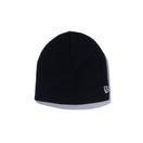 Kid's ベーシック ビーニー ブラック × メタリックシルバー - 12541253-OSFM | NEW ERA ニューエラ公式オンラインストア