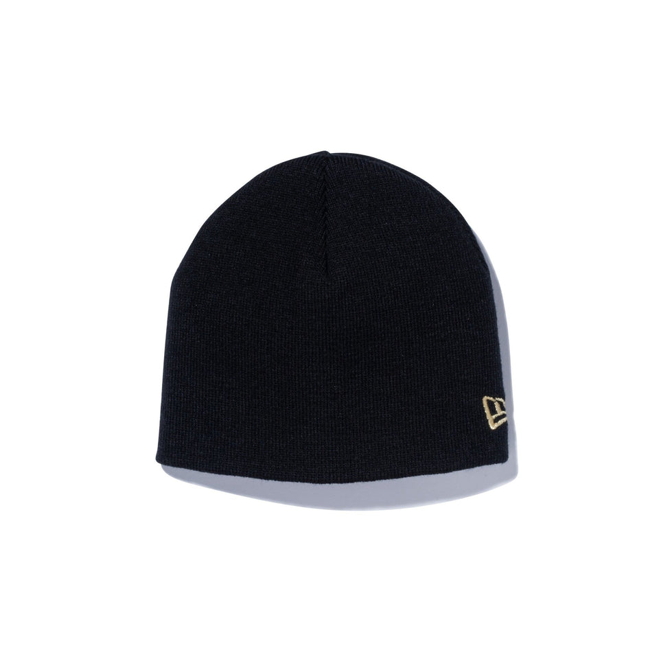 Kid's ベーシック ビーニー ブラック × メタリックゴールド - 12541254-OSFM | NEW ERA ニューエラ公式オンラインストア