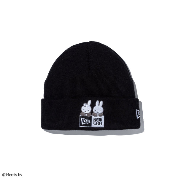 LP 59FIFTY miffy ミッフィー ボックスロゴ ブラック