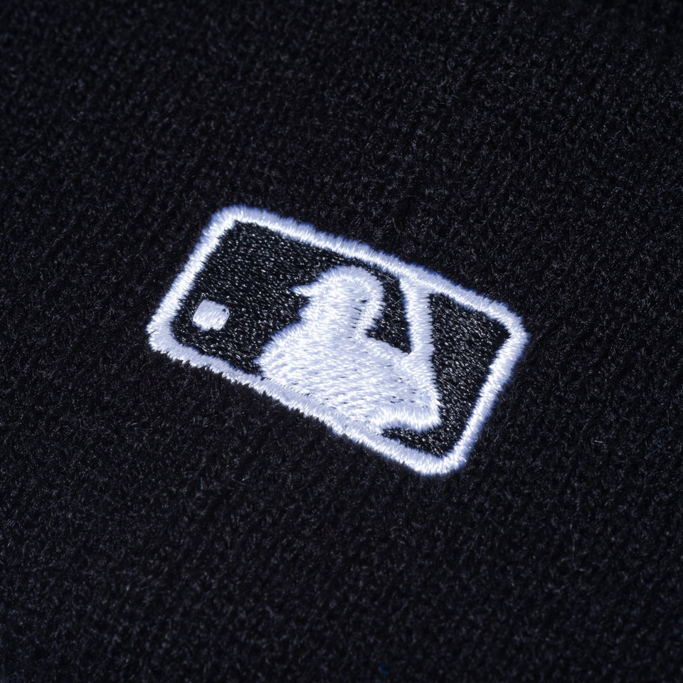 Kid's ベーシック カフニット MLB Team Logo ニューヨーク・ヤンキース ブラック - 13330628-OSFM | NEW ERA ニューエラ公式オンラインストア