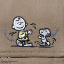 Kid's アドベンチャーライト サンシェード PEANUTS ピーナッツ スヌーピー チャーリー・ブラウン ブリティッシュカーキ - 14124521-SM | NEW ERA ニューエラ公式オンラインストア