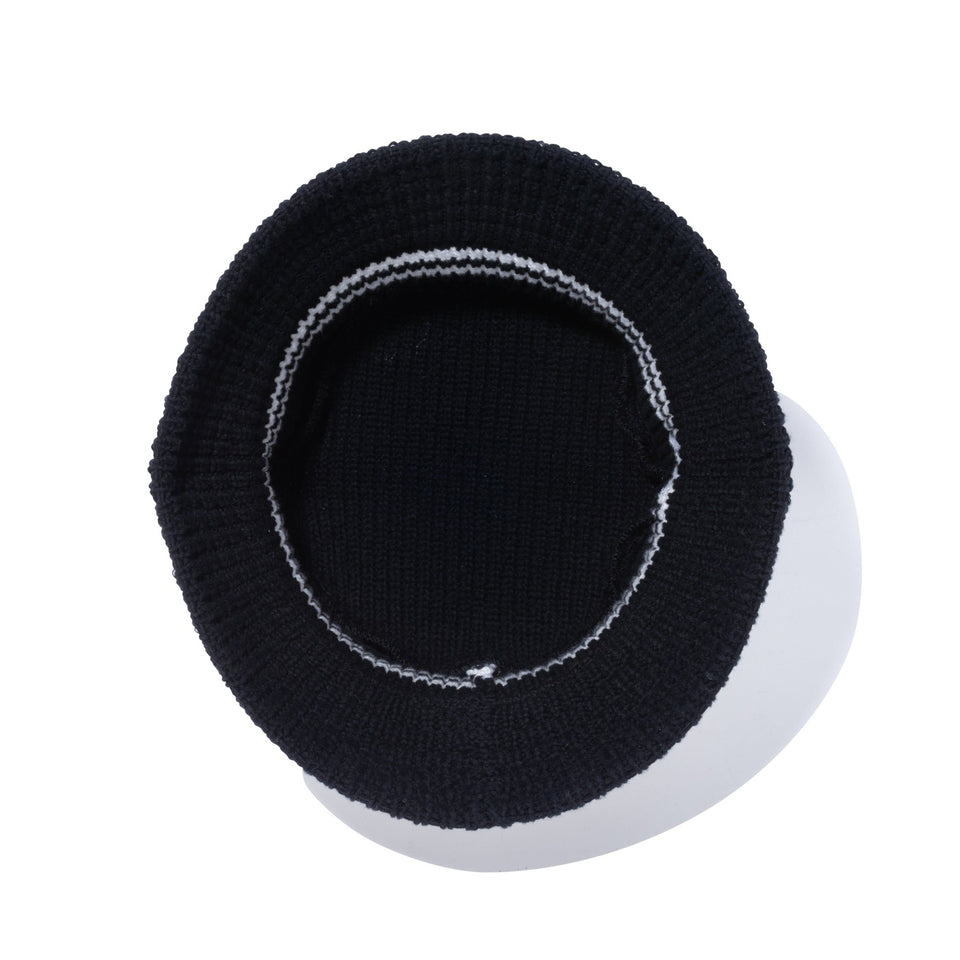 ニットバケット Knit Bucket ブラック/アイボリー - 13515734-OSFM | NEW ERA ニューエラ公式オンラインストア