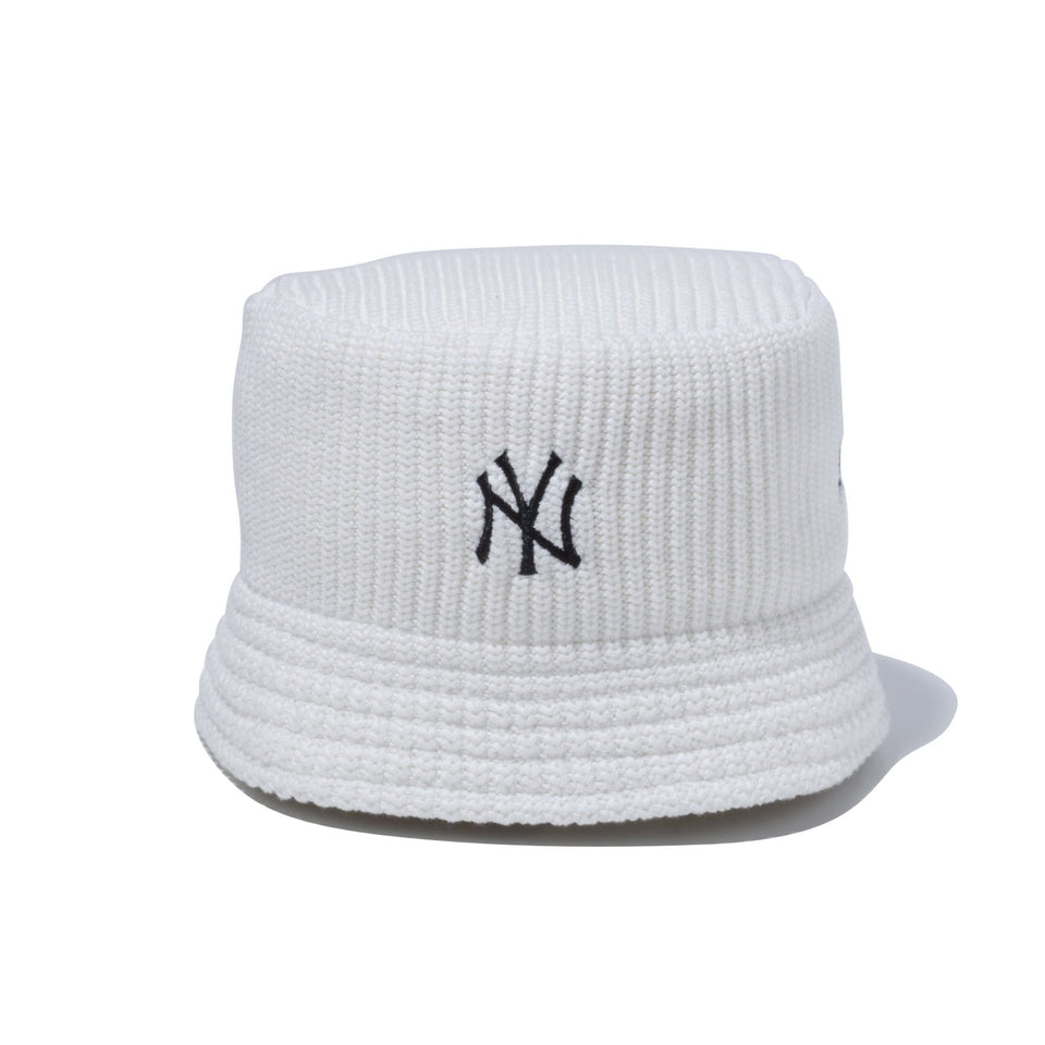 ニットバケット Knit Bucket ニューヨーク・ヤンキース アイボリー - 13750562-OSFM | NEW ERA ニューエラ公式オンラインストア