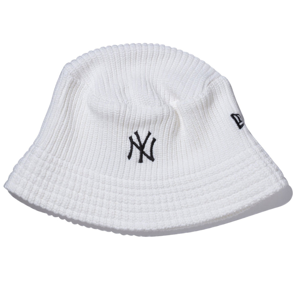 ニットバケット Knit Bucket ニューヨーク・ヤンキース アイボリー - 13750562-OSFM | NEW ERA ニューエラ公式オンラインストア