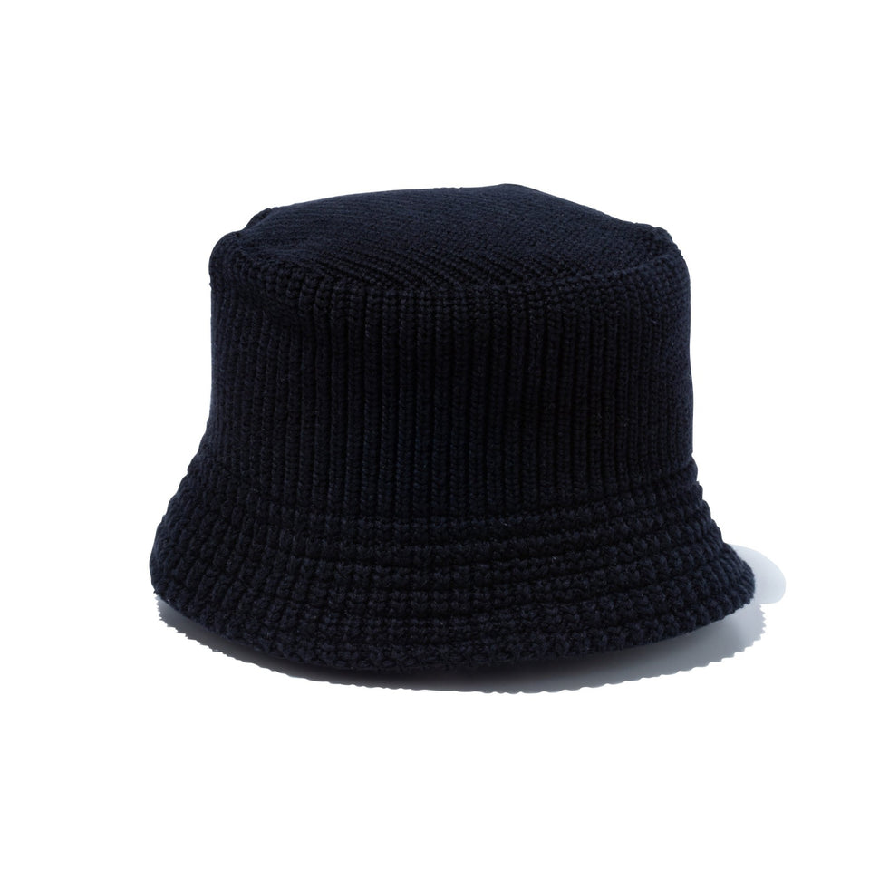 ニットバケット Knit Bucket ブラック × ホワイト - 60564502-OSFM | NEW ERA ニューエラ公式オンラインストア
