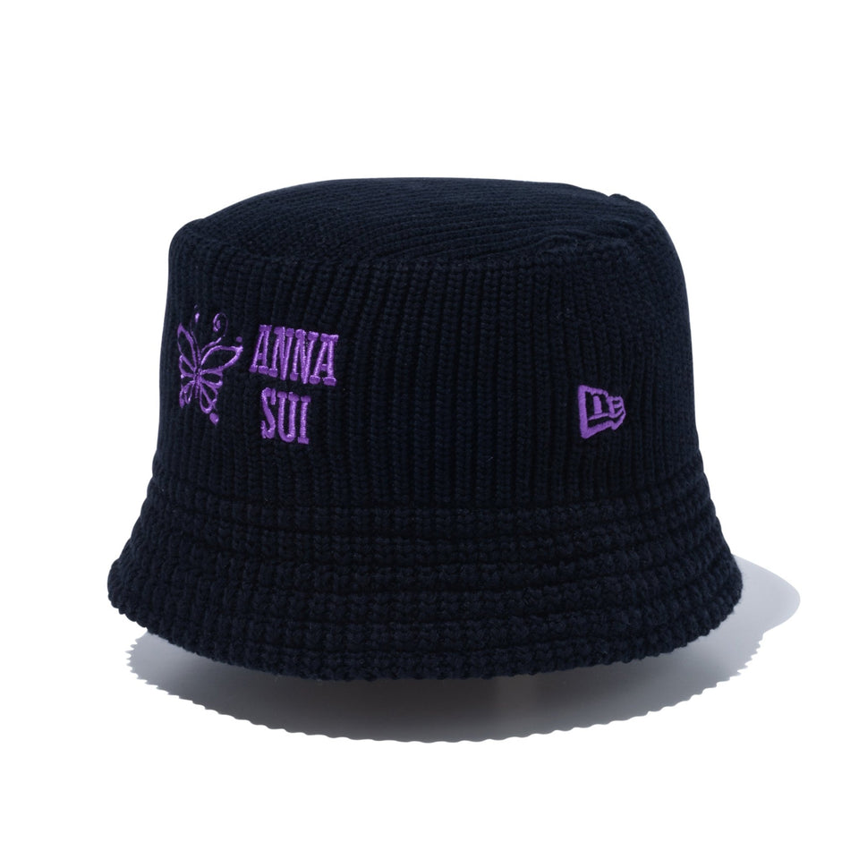 ニットバケット Knit Bucket ANNA SUI アナ スイ ブラック - 14124295-OSFM | NEW ERA ニューエラ公式オンラインストア