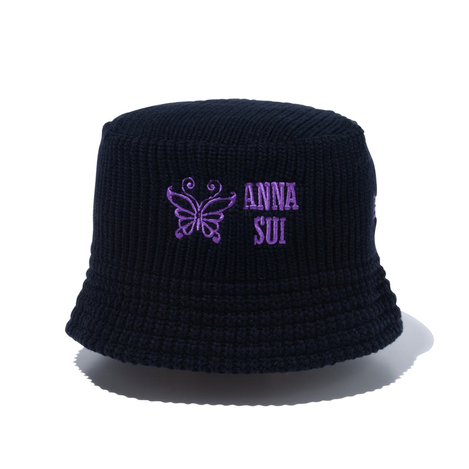 ニットバケット Knit Bucket ANNA SUI アナ スイ ブラック - 14124295-OSFM | NEW ERA ニューエラ公式オンラインストア