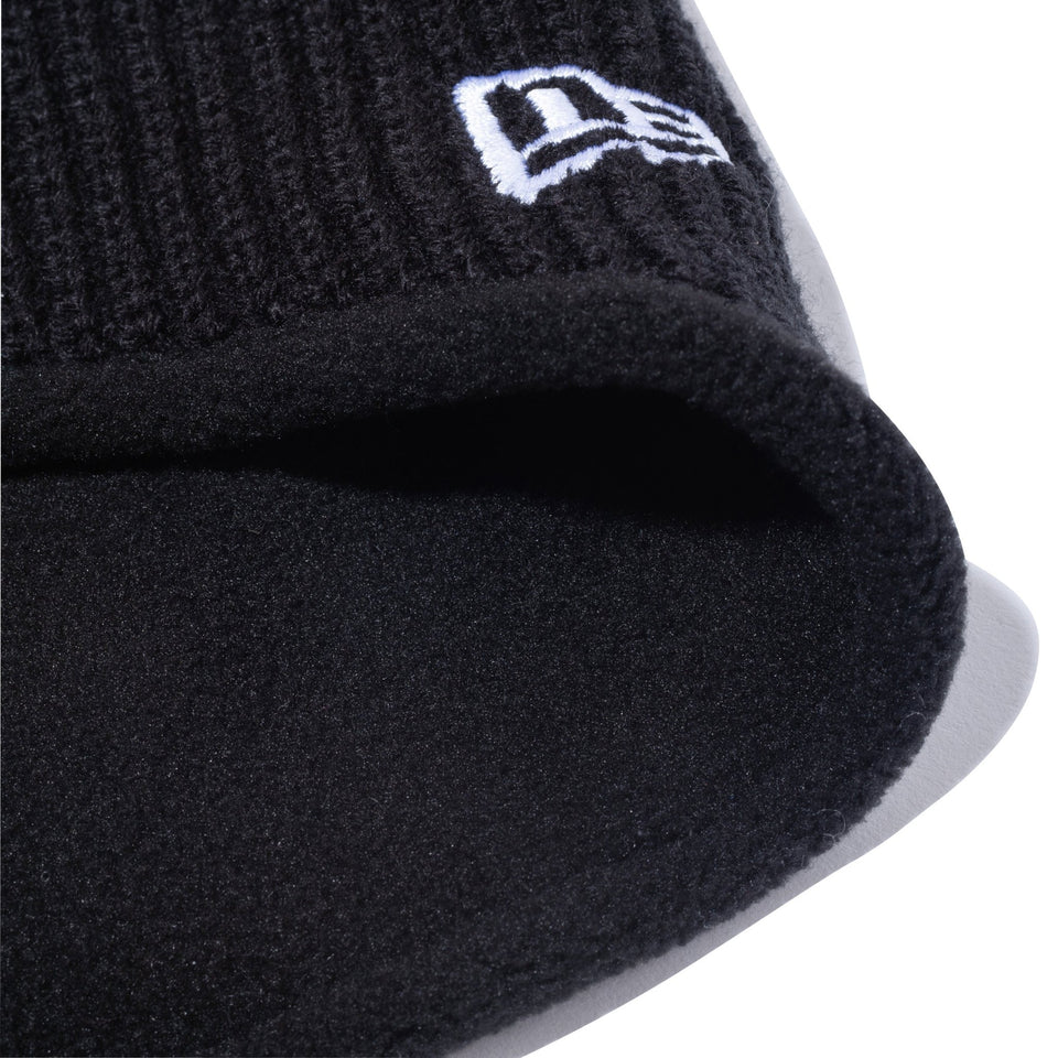 ニット イヤーウォーマー Knit Ear Warmer ブラック - 13772520-OSFM | NEW ERA ニューエラ公式オンラインストア