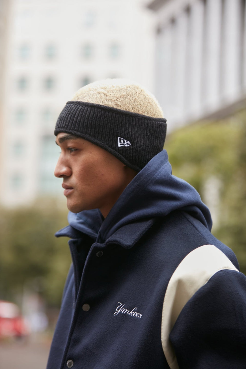 ニット イヤーウォーマー Knit Ear Warmer ブラック - 13772520-OSFM | NEW ERA ニューエラ公式オンラインストア