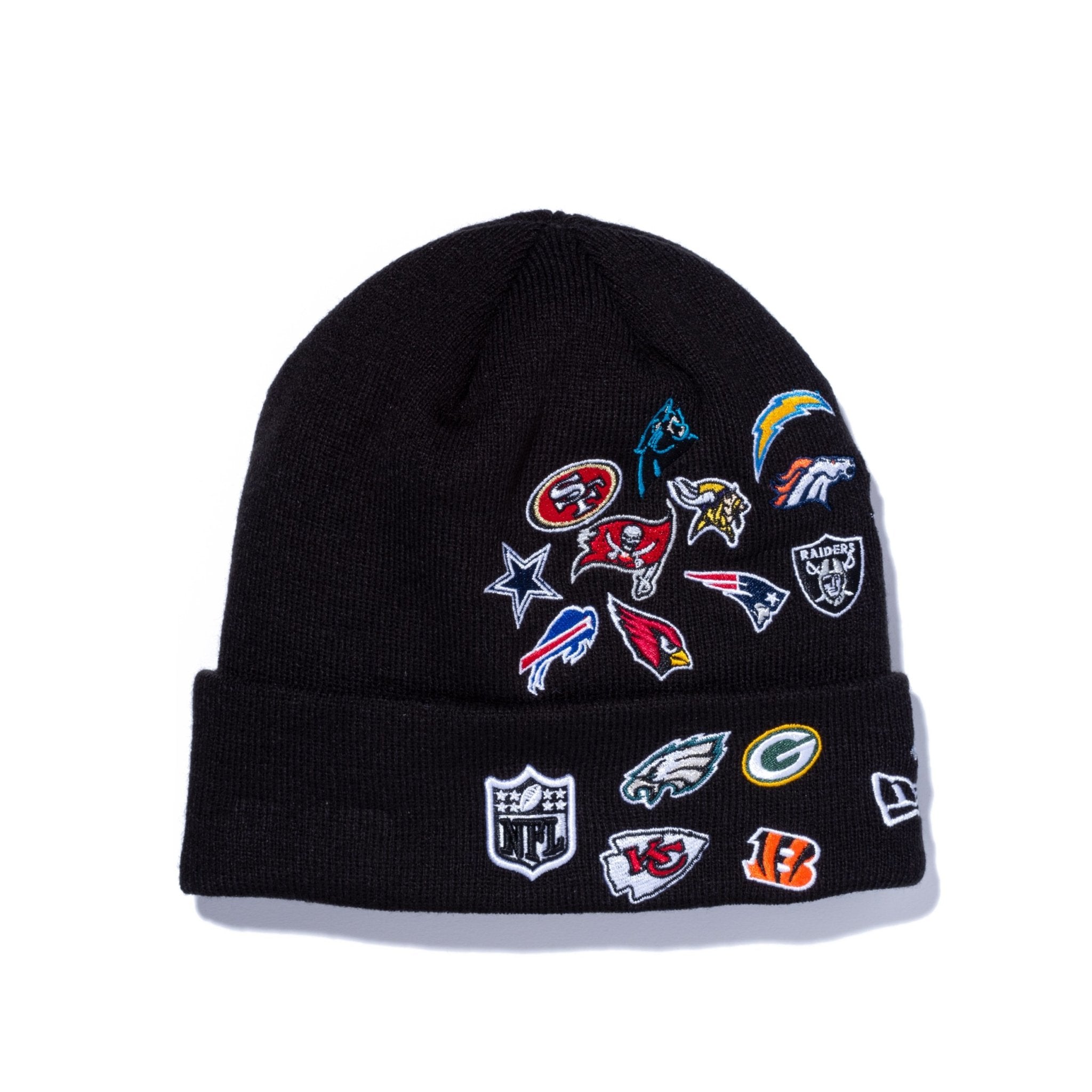 カフニット League Overload Knit NFL ブラック | ニューエラ