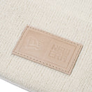 ベーシック カフニット Leather Patch レザーパッチ ストーン - 13751308-OSFM | NEW ERA ニューエラ公式オンラインストア