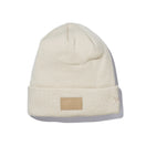 ベーシック カフニット Leather Patch レザーパッチ ストーン - 13751308-OSFM | NEW ERA ニューエラ公式オンラインストア