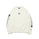 裏毛 スウェット クルーネック Logo and Text フラッグロゴ ボックスロゴ オフホワイト - 13331055-S | NEW ERA ニューエラ公式オンラインストア