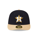 LP 59FIFTY 2022 MLB Gold Collection ヒューストン・アストロズ ネイビー - 13693869-700 | NEW ERA ニューエラ公式オンラインストア
