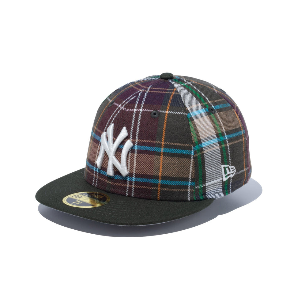 LP 59FIFTY BLACK LABEL FW23 ニューヨーク・ヤンキース オリーブチェック - 13952760-700 | NEW ERA ニューエラ公式オンラインストア