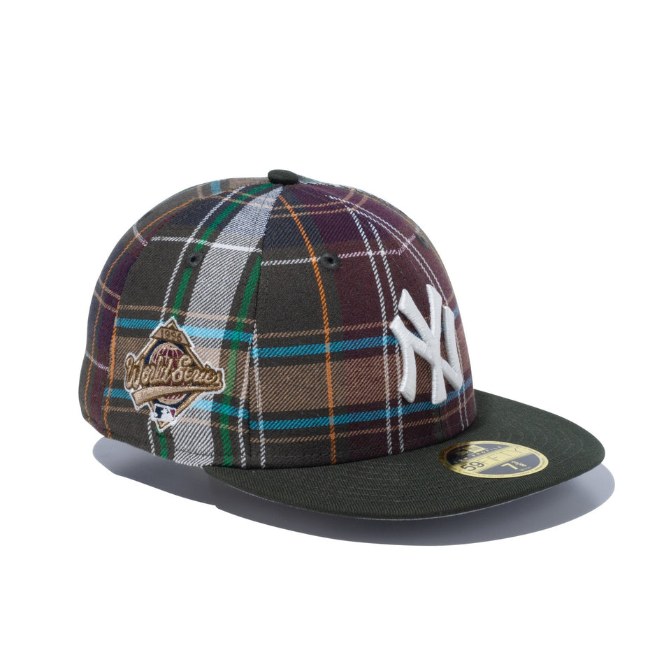 LP 59FIFTY BLACK LABEL FW23 ニューヨーク・ヤンキース オリーブチェック - 13952760-700 | NEW ERA ニューエラ公式オンラインストア