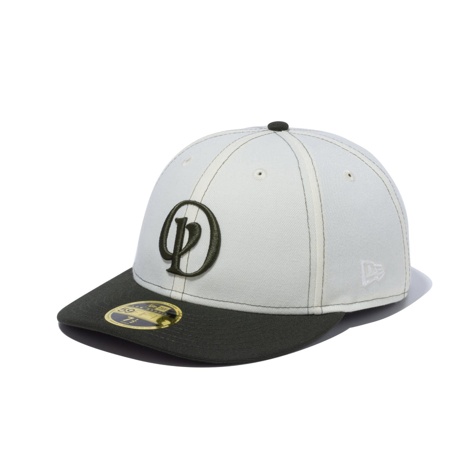 LP 59FIFTY Diaspora skateboards クロームホワイト × ダークグリーン ...