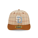 LP 59FIFTY Herringbone Check サンディエゴ・パドレス ヘリンボーンチェック ベージュ - 13935227-700 | NEW ERA ニューエラ公式オンラインストア