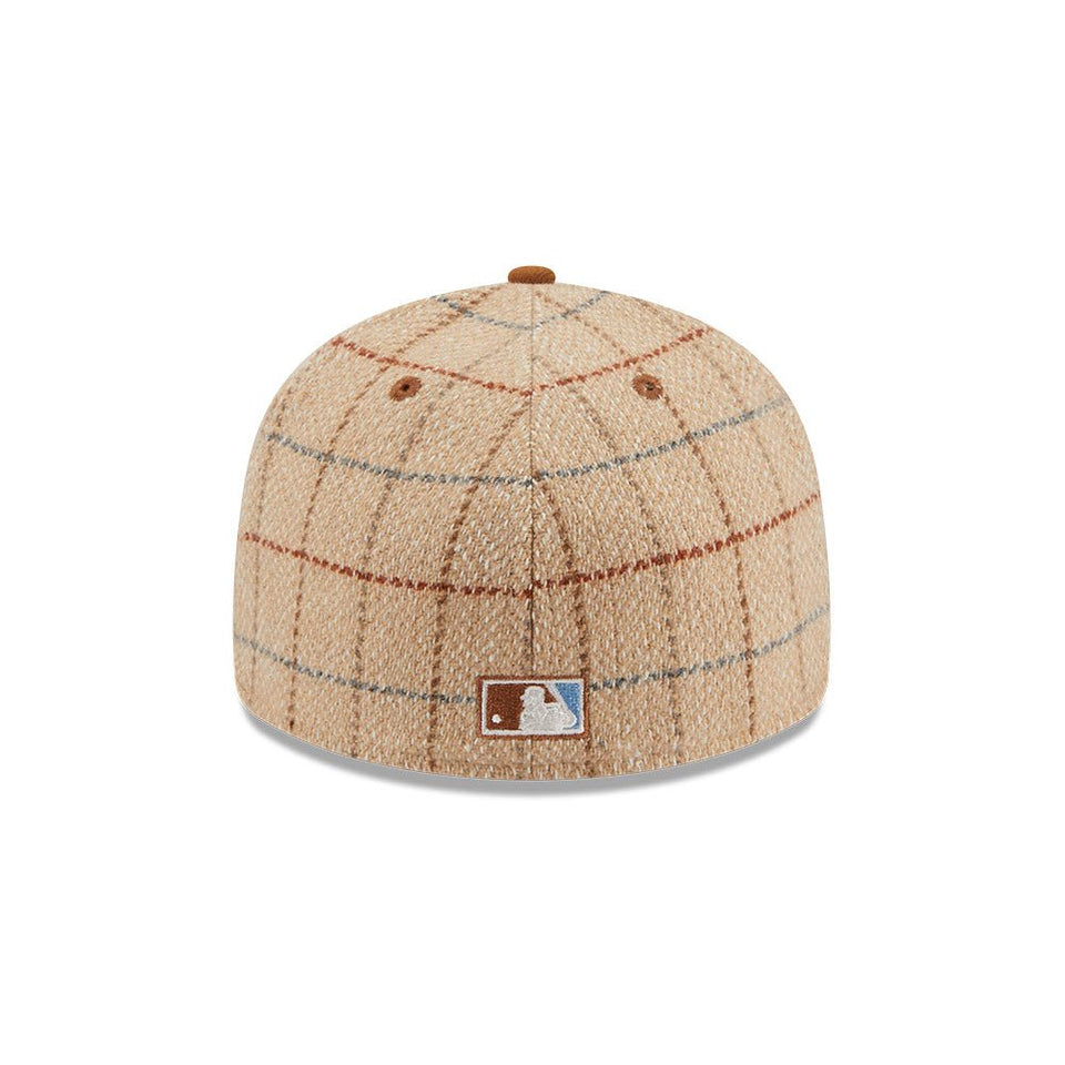 LP 59FIFTY Herringbone Check サンディエゴ・パドレス ヘリンボーンチェック ベージュ - 13935227-700 | NEW ERA ニューエラ公式オンラインストア