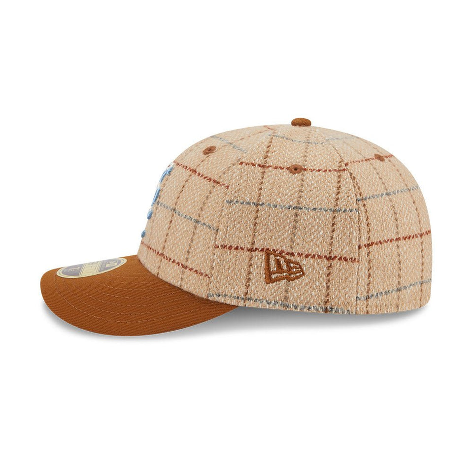 LP 59FIFTY Herringbone Check ニューヨーク・メッツ ヘリンボーンチェック ベージュ - 13935229-700 | NEW ERA ニューエラ公式オンラインストア